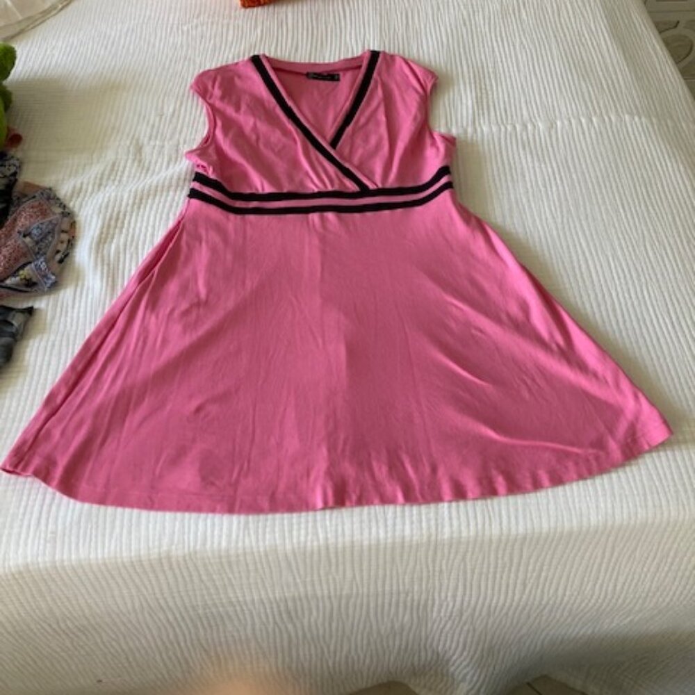 Twist back mini dress
